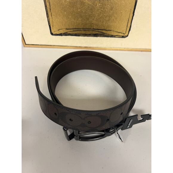 Coach F64839 Harness Buckle Cut-To-Size Reversible Belt, 38 Mm main image 5